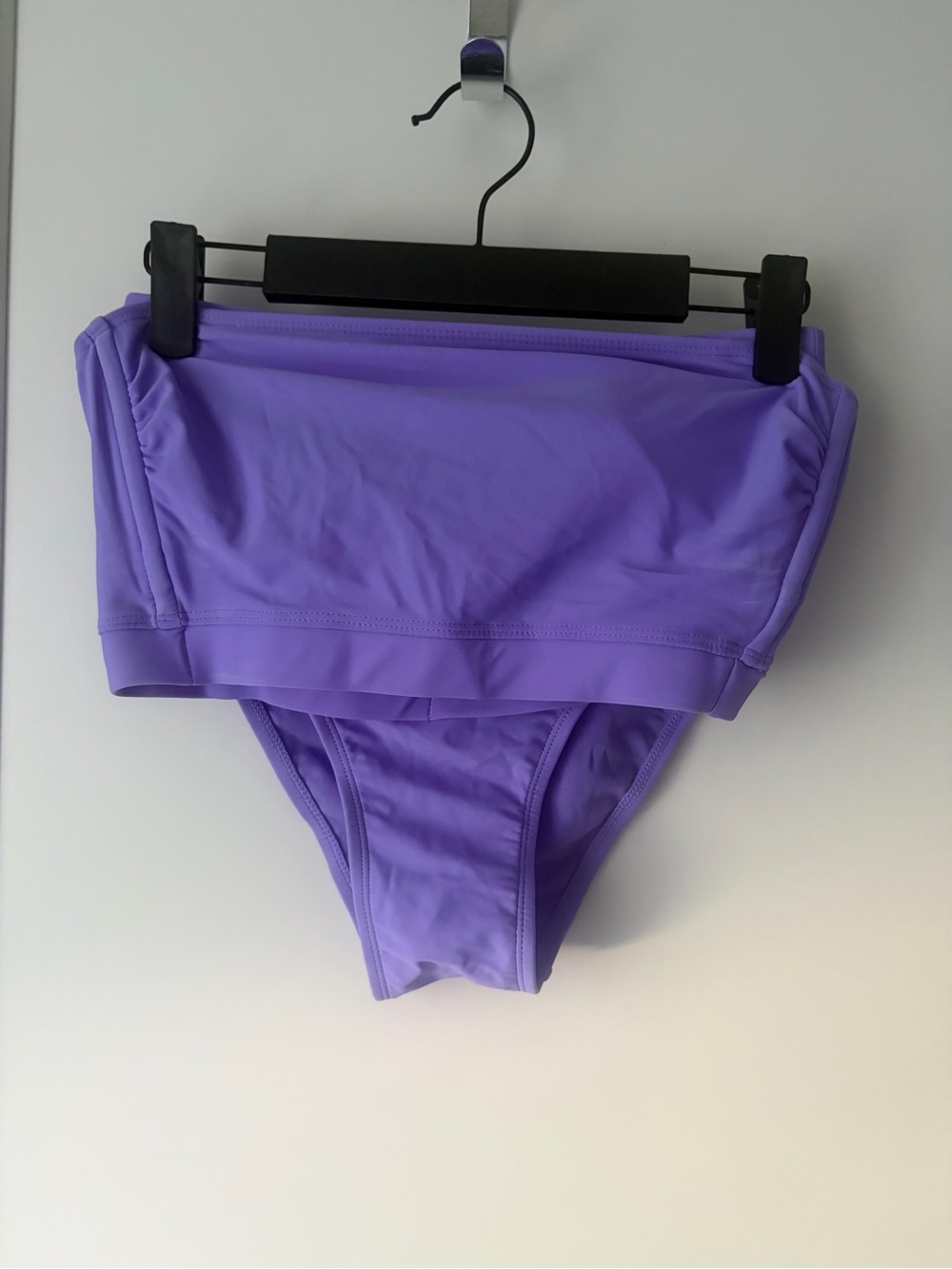 Xhilaration Bandeau Bikini Set in Purple - M